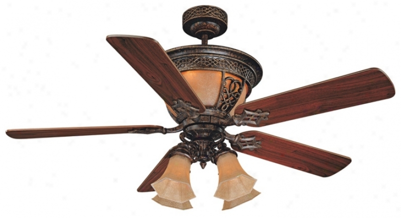 52" Savoy House Artesno Tortoise Shell Ceiling Fan (n2061 -n2059-n2062)