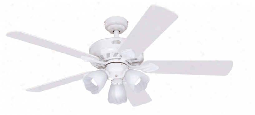 52" Westinghouse Autumn Breeze Energy Star Whife Ceiling Fan (88403)