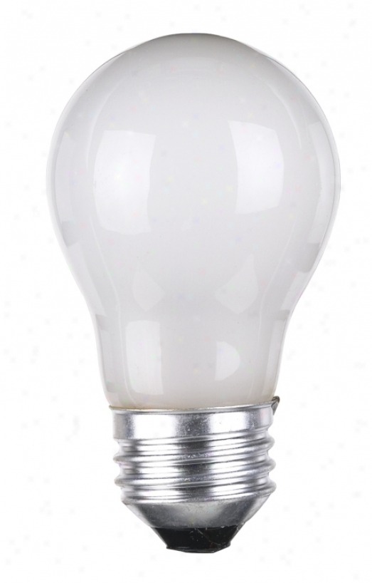 60 Watt A-15 Frosteed Appliance Light Bulb (15733)