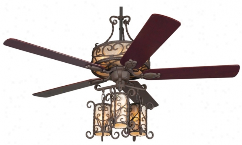 60" John Timberland&#8482; Seville Light Kit Ceiling Fan (40213-16395)