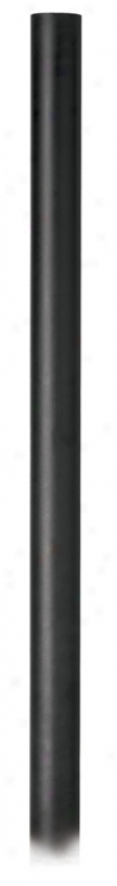 84" Black Finish Outdoor Post (13520)