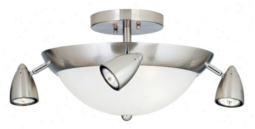 Adjustabke Bullet Head 20 1/2" Wide Ceiling Ligt Fixture (70026)