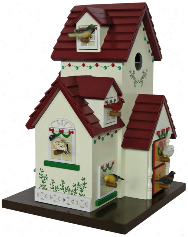 Advent Calendar Bird House (m8828)