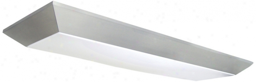 Aldo 53 1/2" Wide Nickel Fluorescent Ceiling Kid Light (w8047)