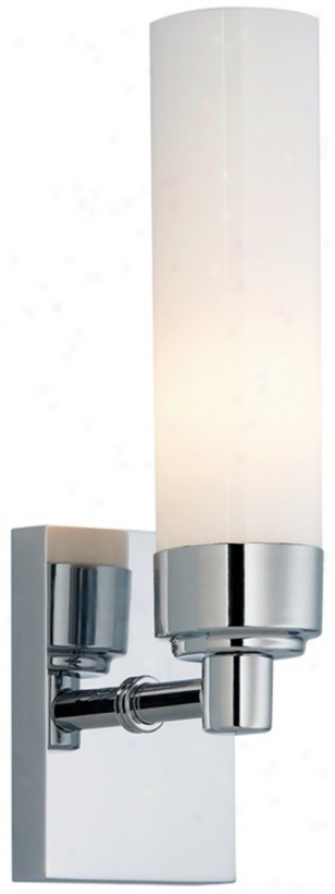 Alex Ada Polished Nickel 11" High Bath Sconce (83280)