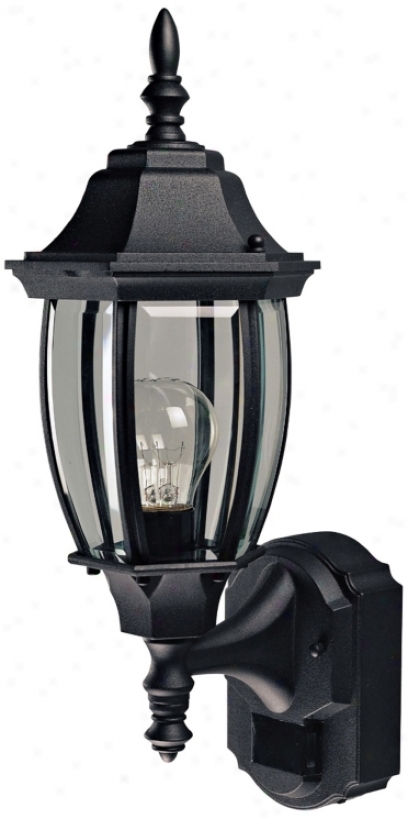 Alexandria Black Energy Star&#174; Outdoor Wall Light (h7004)