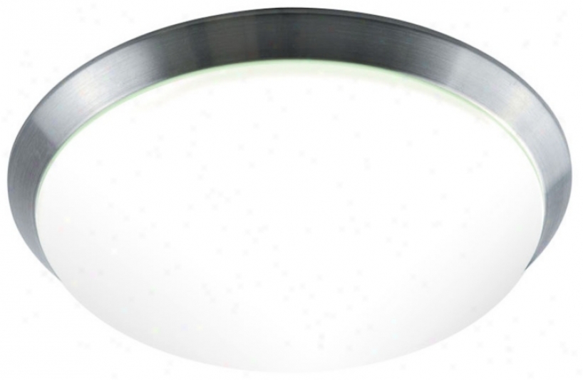 Alico Luna 15 1/2" Wide Aluminum Led Ceiling Light (x0616)