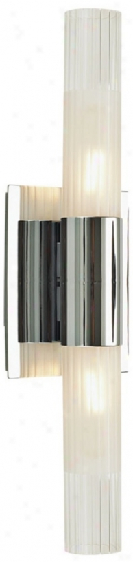 Alico Regato Duo 18 1/2" Complete Chrome Wall Sconce (t4326)