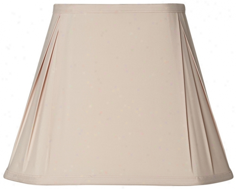 Almond Pinch Pleat Lamp Shade 6/8x11/14x11 (spider) (w9082)