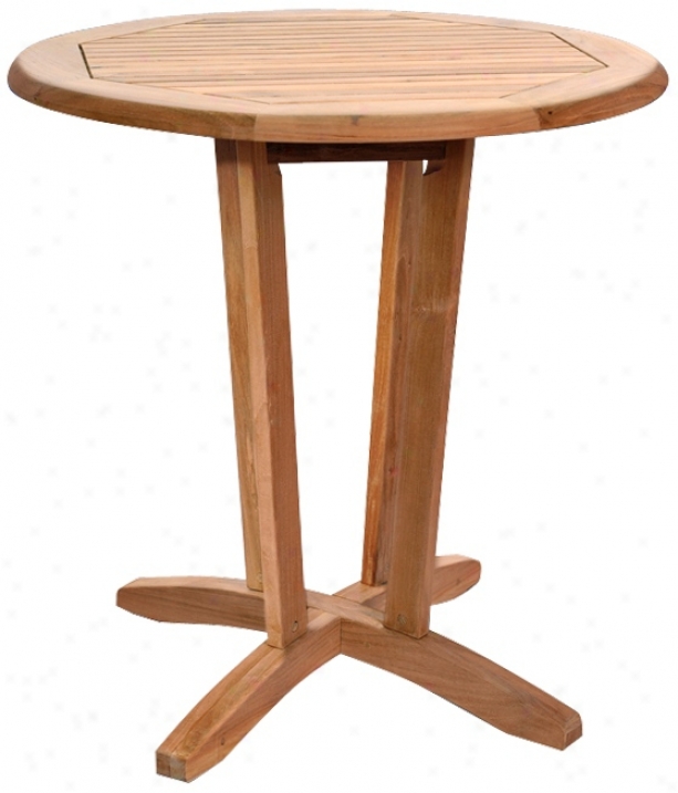 Amazonia Teak Nile Outdoor Round Table (x6161))