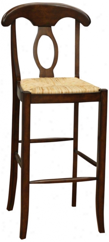 Ajerican Heritage Alita Set Of Two 26" High Counter Stools (u3186)