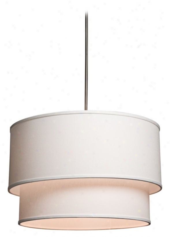 Artcraft Mercer Street Double Shade 18" Wide Pendant Light (t2019)