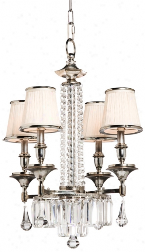 Artcraft Newcatsle 19" Wide Crystal Chandelier (w4292)