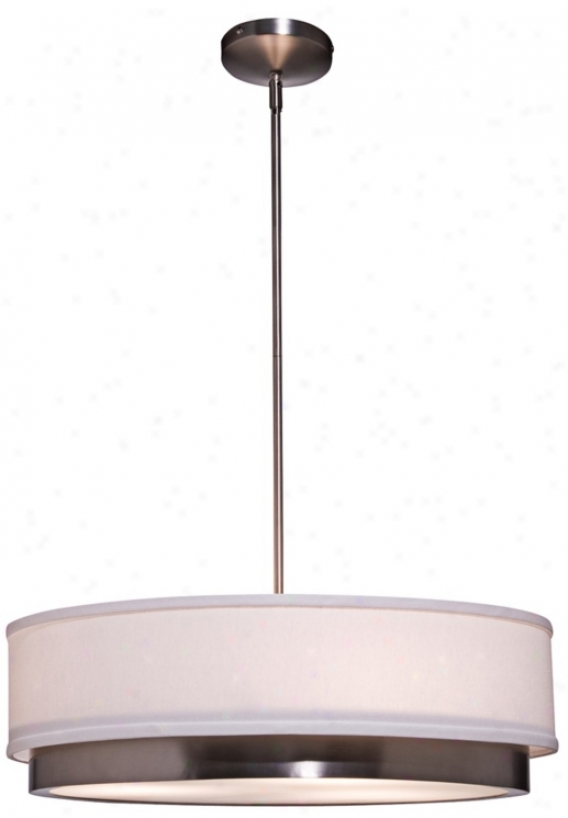 Artcraft Scandia 22" Wide Brushed Nickel Pendant Light (t2015)