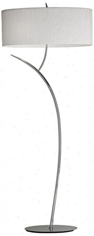 Artcraft Sloan Chrome Floor Lamp (u5441)