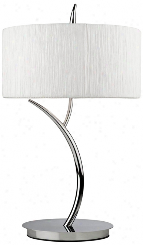 Artcraft Sloan Chrome Table Lamp (u5442)