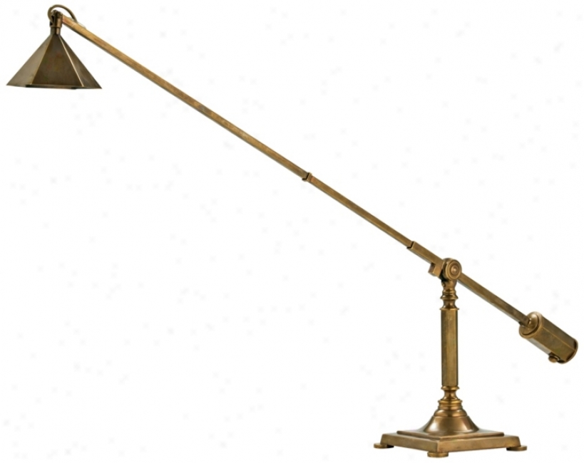 Arteriors Home Elden Brass Adjustable Desk Lamp (m2545)