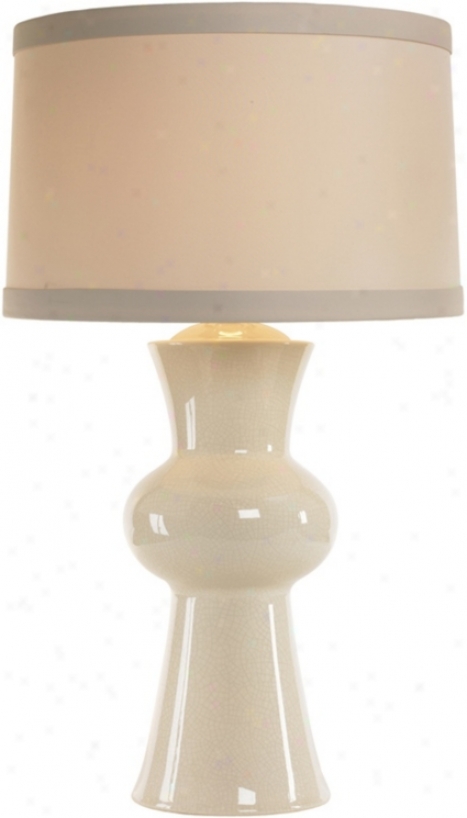 Arteriors Home Gordon Ivory Crackle Porcelain Synopsis Lamp (k4716)