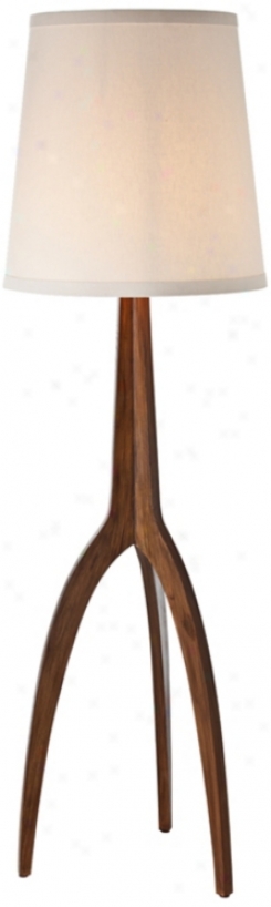 Arteriors Home Linden Tripod Wood Floor Lamp (r6127)