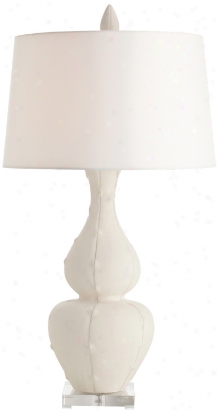 Arteriors Home Truman White Porcelain Buffet Lamp (v5075)