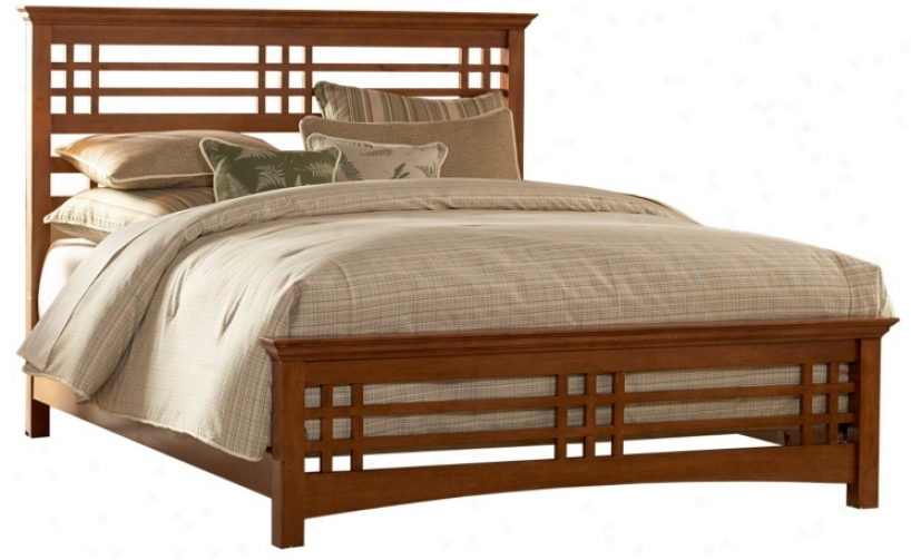 Avery Mission Style Bed (king) (p8928)