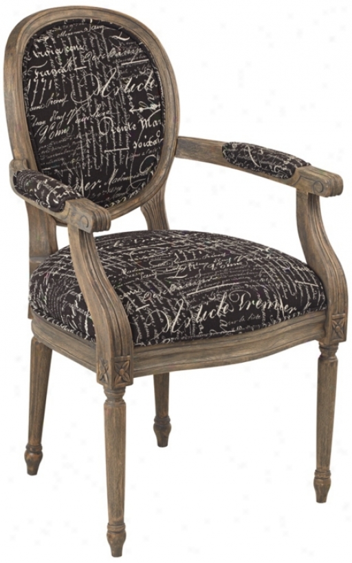 Avril Font Nour Intonation Chair (t6712)