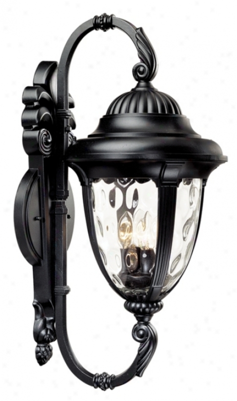 Bellagio&#8482; 27 1/2&qout; High Negro Exterior Walk Light (49275)