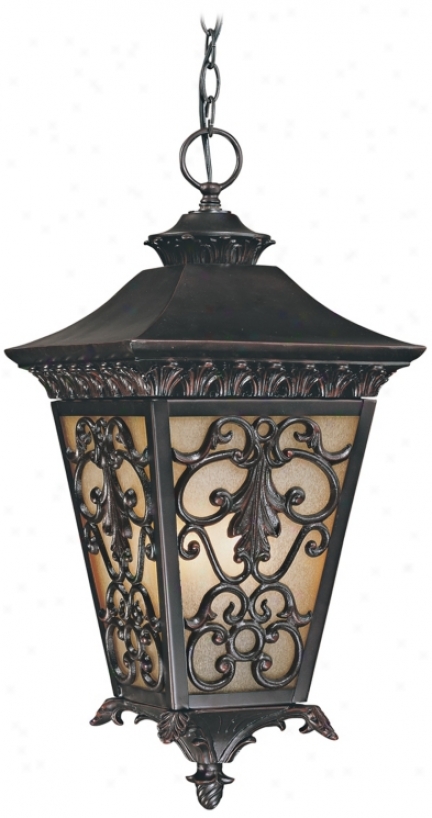 Bientina Collection 23 1/4" High Outdoor Hanging Light (j6969)