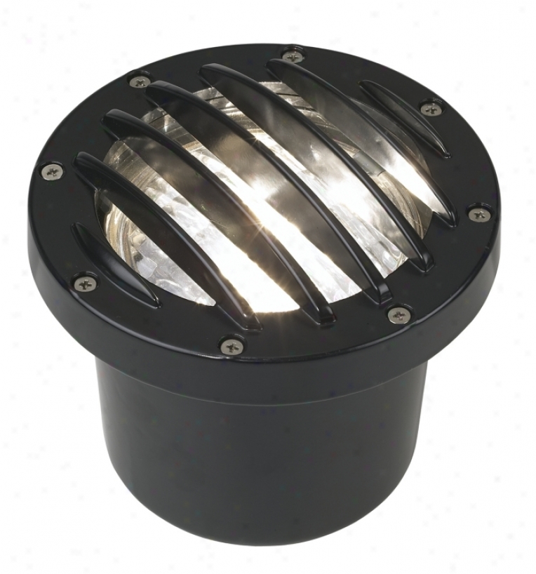 Black Die-cast Aluminum In-ground Well Light (68755)