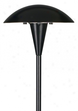 Black Finiah Mushroom Style Landscape Light (68713)