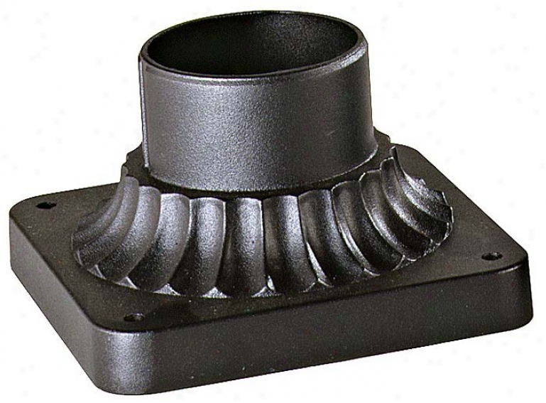 Black Finish Post Mount Adapter (22755)