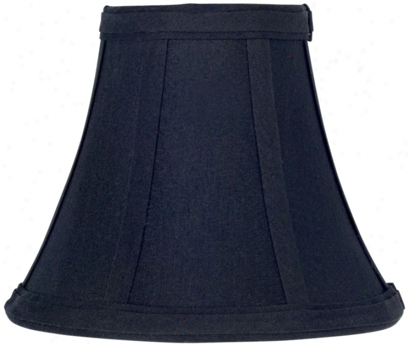 Black Lamp Shade 3x6x5 (clip-on) (02988)