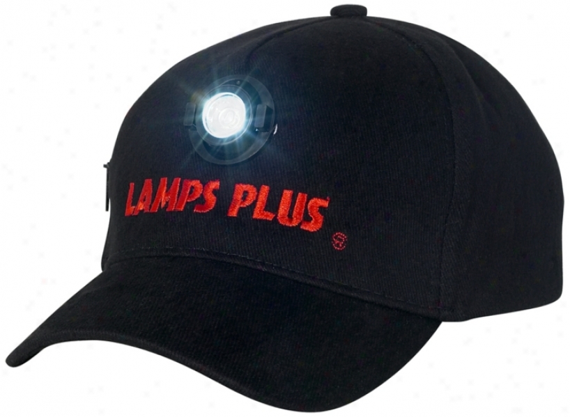 Black Lamls Plus Led Baseball Cap (r5550)