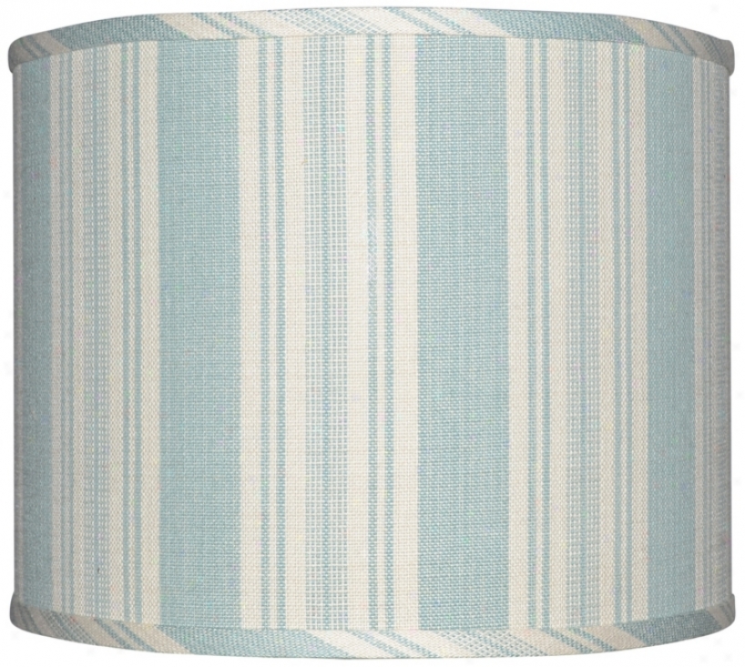 Pedantic  With Choice part Stripe Lamp Shade 16x16x13 (spider) (w0260)