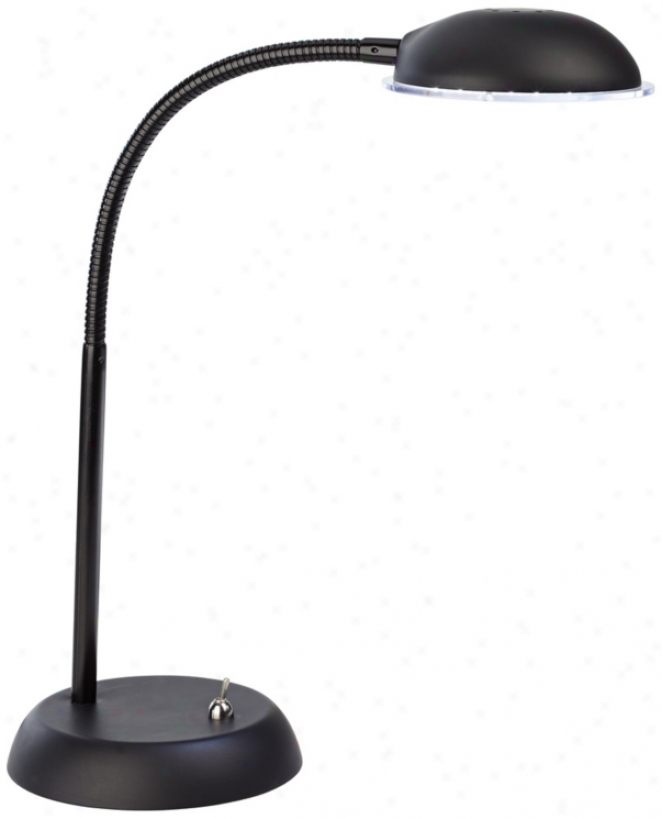 Bobby Gooseneck Led Desk Lamp Blacl (x4618)