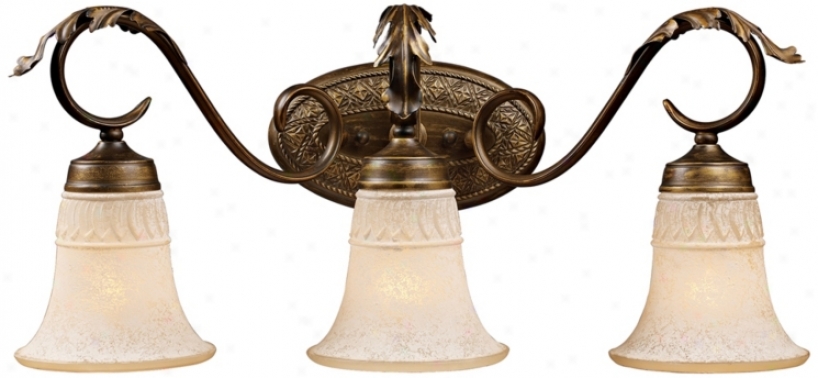 Briarcliff Assemblage Weathered Umber 24" Wide Bath Light (68930)