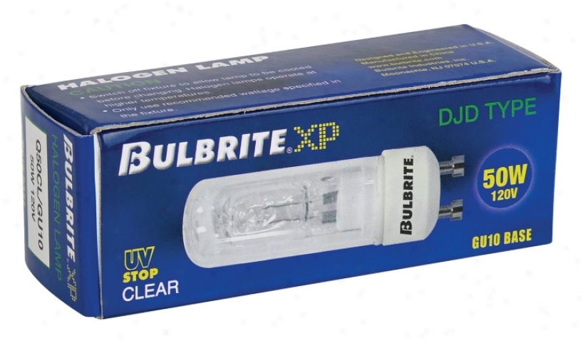 Bulbrite Xp 50 Watt Clear Gu--10 Light Bulb (12255)