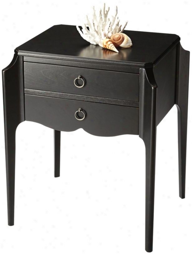 Butler Loft Black Licorice Axcent Table (u7837)