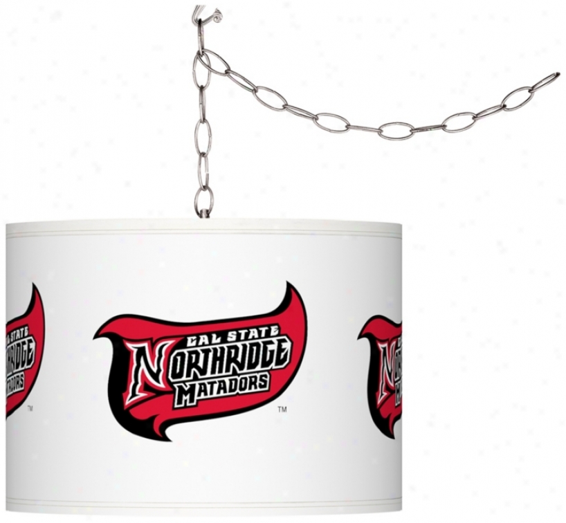 California State University Northridge Plug-in Swag Chandelier (f9542-y3550)