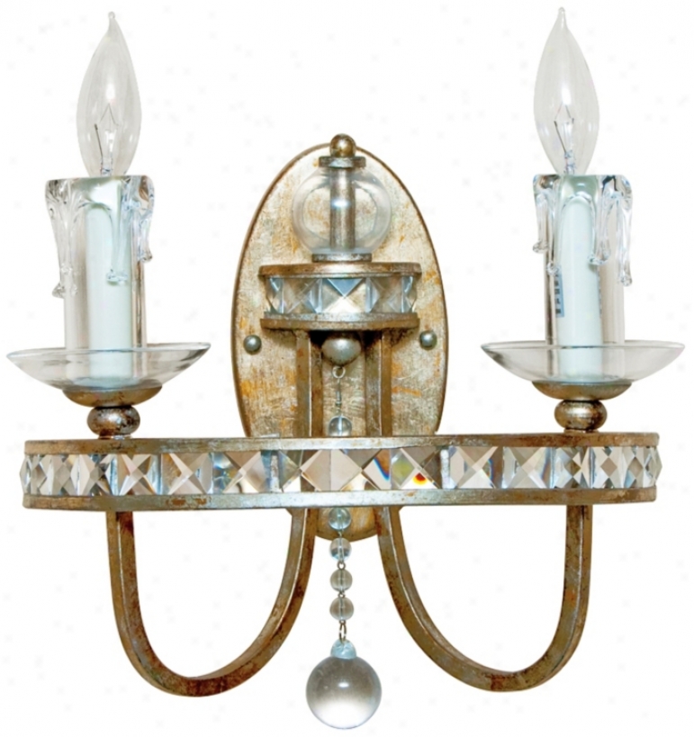 Candice Olson Aristocrat 12" Acute 2-light Wall Sconce (r5751)