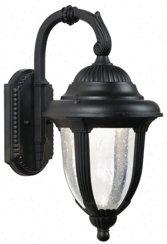 Casa Sierra&#8482; 14 1/2" High Black Outdoor Wail Light (45729)