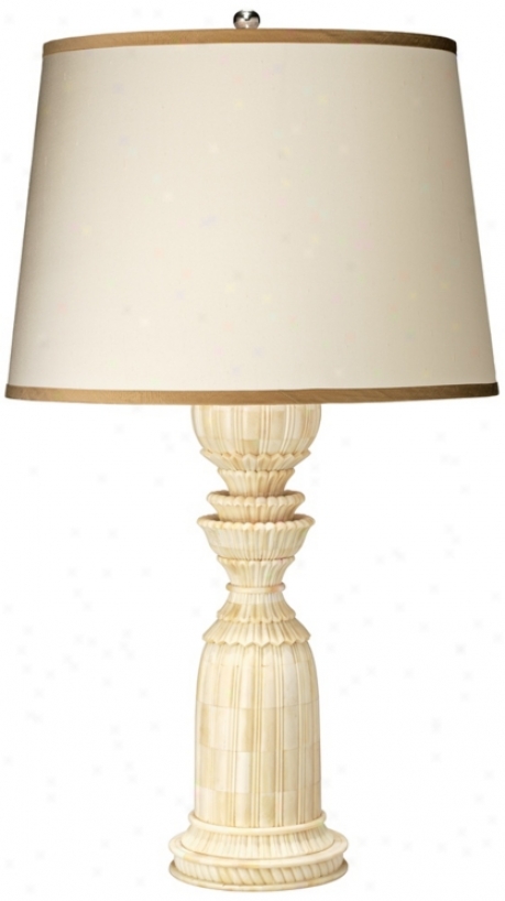 Casablanca Bone Jamie Young Table Lamp (w5138)