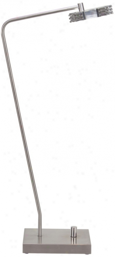 Cerno Sero Brushed Aluminum Led Desk Lamp (x6724)