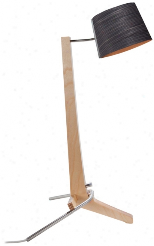 Cerno Silva aBltic Birch And Ebony Desk Lamp (x6733)