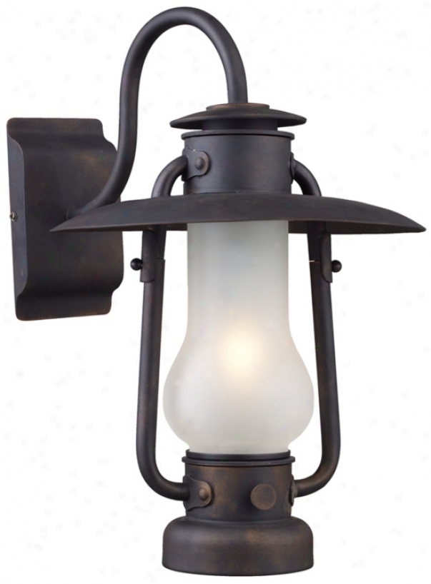 Chapman Matte Black 16" High Wall Sconce (k4145)