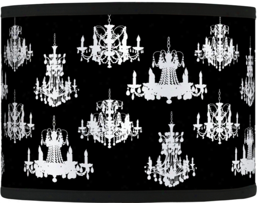 Chic Chandeliers Giclee Shade 13.5x13.5x10 (spider) (37869-h1444)