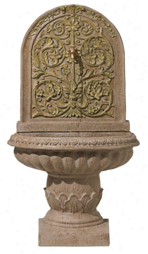 Classic Vaulted Spigot Floor Fountain (v8075)