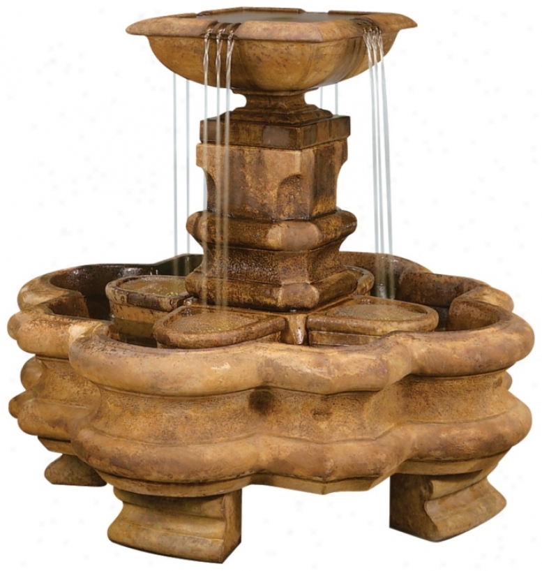 Classic Planter Pillar Fountain (99772)