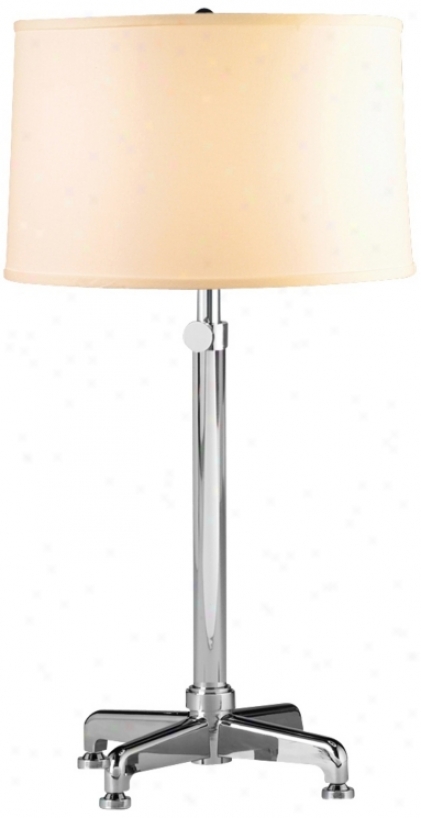 Conception Polished Nickel And Choice part Adjustable Table Lamp (u9220)