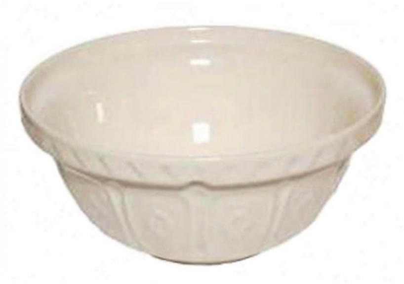 Cream 5 1/4 Quart Mason Cash Mixing Bowl (v9365)